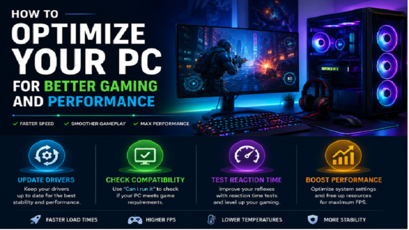 How to Optimize Your PC for Better Gaming and Performance